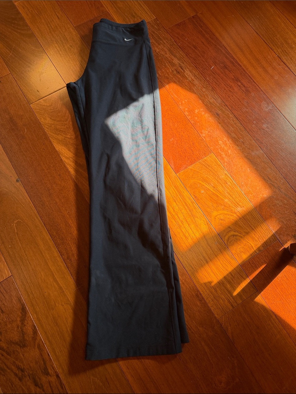 Nike Black High-Rise Flare Athletic Leggings